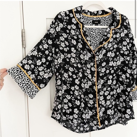 Room Service Floral Printed Pajamas - Picture 3 of 8